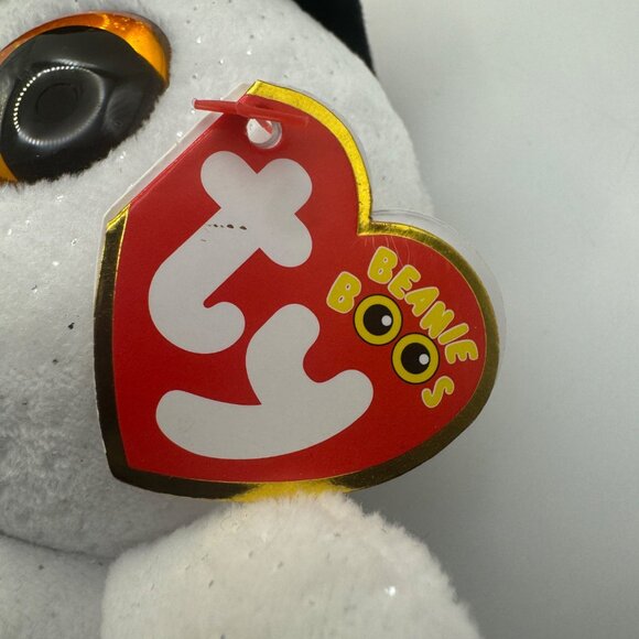 Ty Beanie Boos Nightcap Ghost Plush With Witch Hat 7 in Halloween - Picture 5 of 6